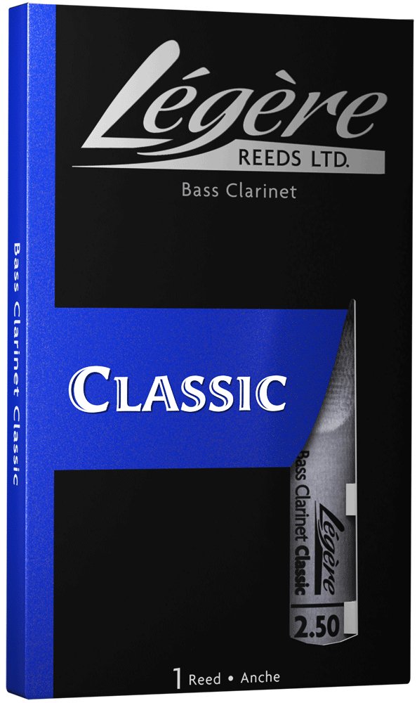 Bass Clarinet Classic - Légère Reeds - BC2.50 - 827778171004