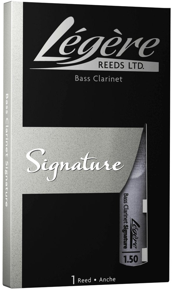 Bass Clarinet Signature - Légère Reeds - BCS1.50 - 827778460603
