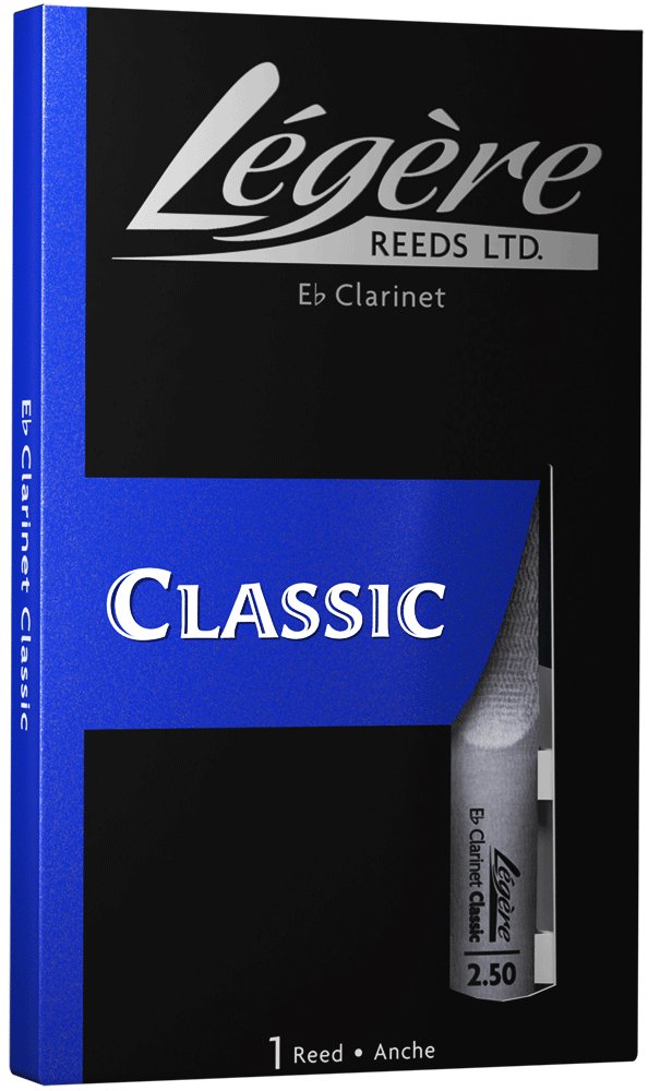 Eb Soprano Clarinet Classic - Légère Reeds - EBC2.50 - 827778111000