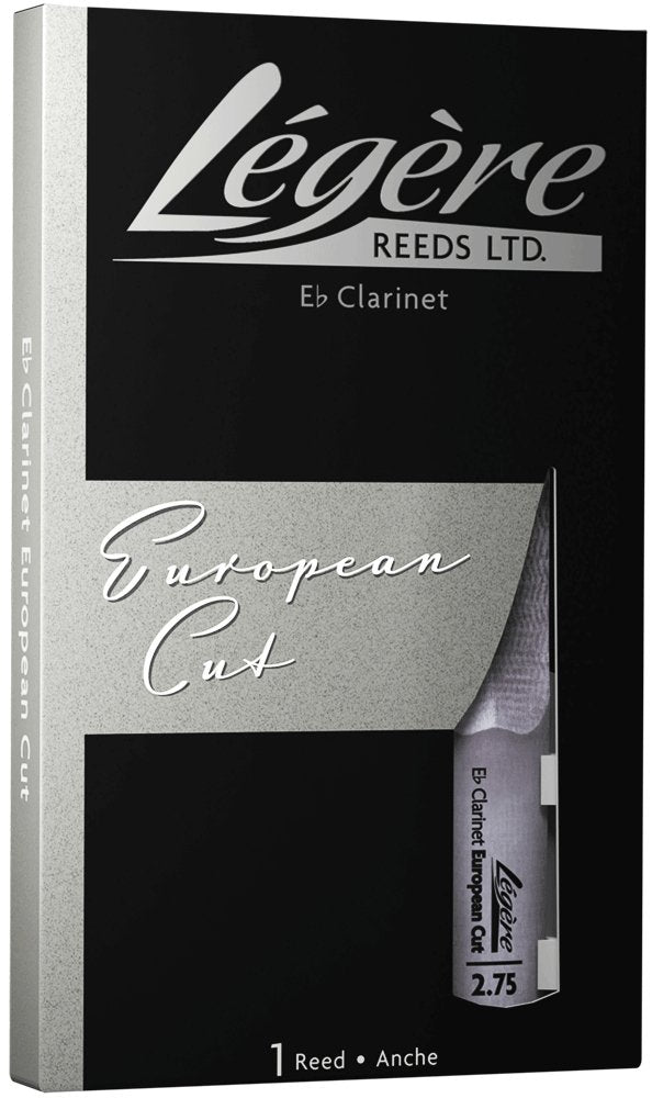 Eb Soprano Clarinet European Cut - Légère Reeds - EBES2.75 - 827778281109