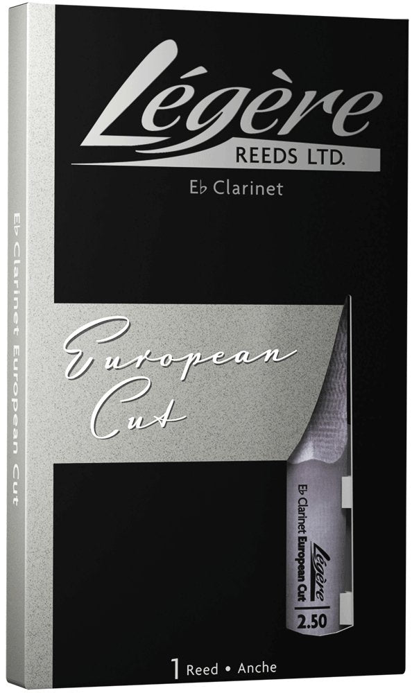Eb Soprano Clarinet European Cut - Légère Reeds - EBES2.50 - 827778281000