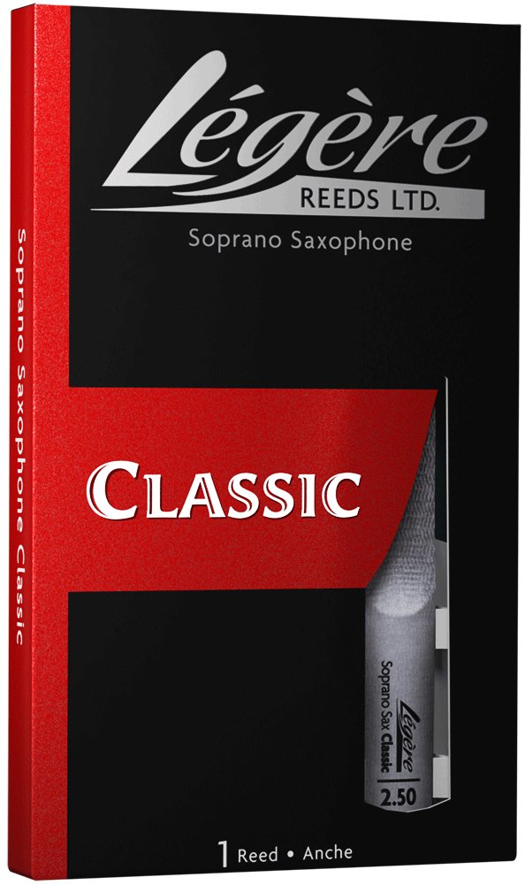 Soprano Saxophone Classic - Légère Reeds - SS2.50 - 827778311004