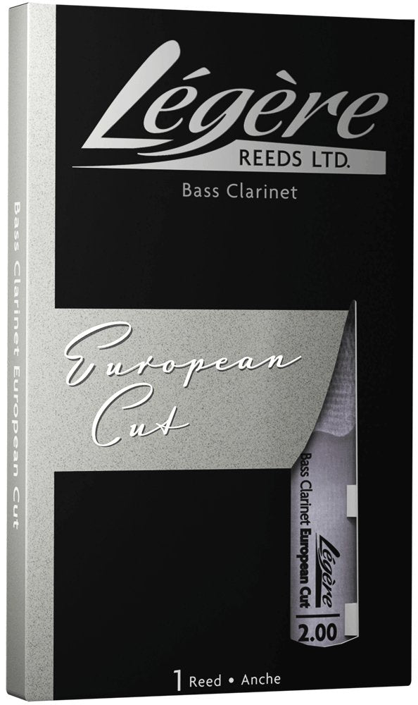 Bass Clarinet European Cut - Légère Reeds - BCES2.00 - 827778290804