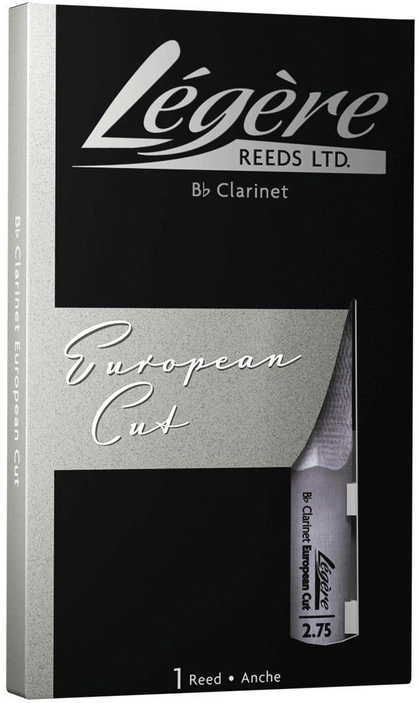 Bb Soprano Clarinet European Cut - Légère Reeds - BBES2.75 - 827778261101