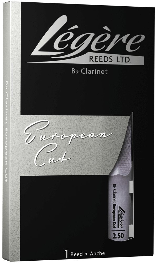 Bb Soprano Clarinet European Cut - Légère Reeds - BBES2.50 - 827778261002