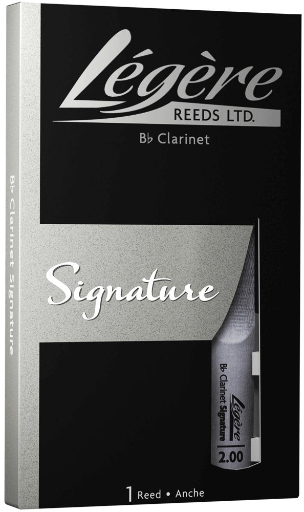 Bb Soprano Clarinet Signature - Légère Reeds - BBSS2.00 - 827778200803